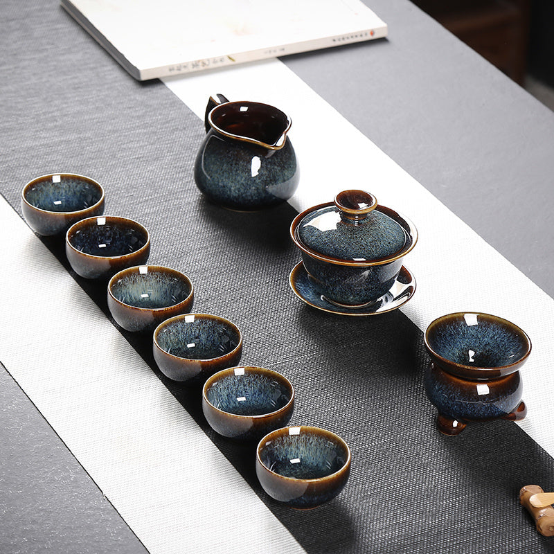 Jian Zhan Teapot Cup Set