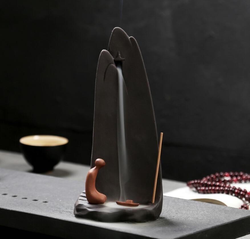 Backflow incense burner holder