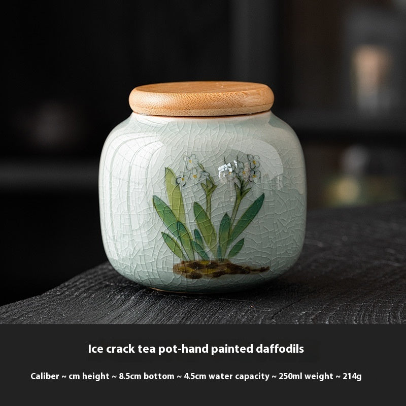 Mini Chinese Ceramic Tea Container