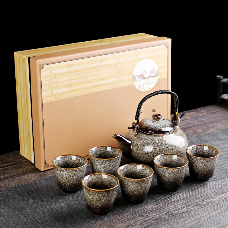 Chinese Retro Kung Fu Tea Cup Set
