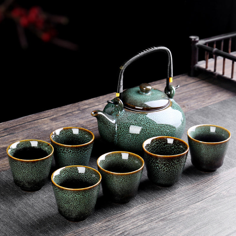 Chinese Retro Kung Fu Tea Cup Set