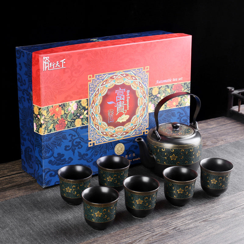 Chinese Retro Kung Fu Tea Cup Set