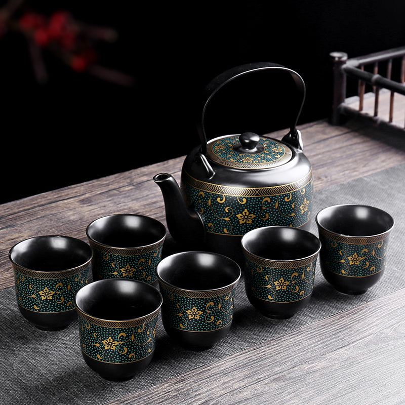 Chinese Retro Kung Fu Tea Cup Set