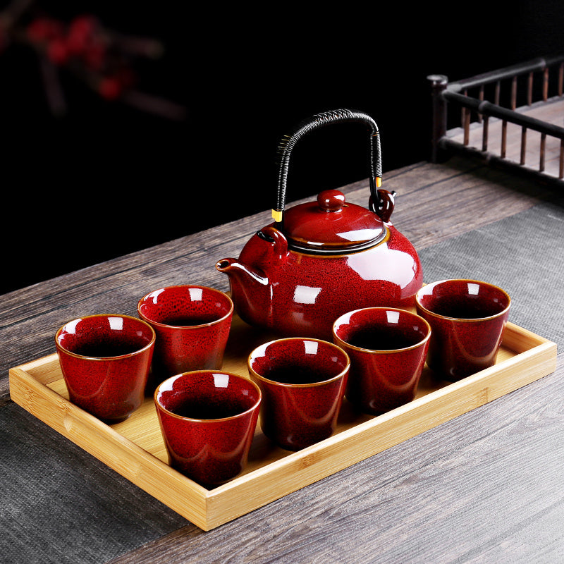 Chinese Retro Kung Fu Tea Cup Set