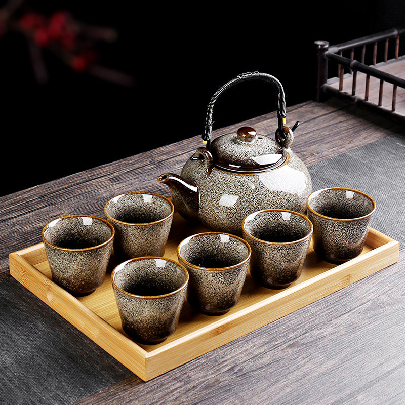 Chinese Retro Kung Fu Tea Cup Set