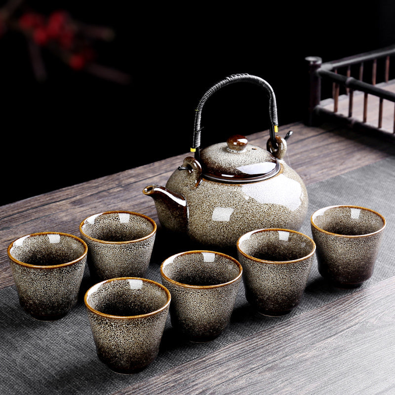 Chinese Retro Kung Fu Tea Cup Set