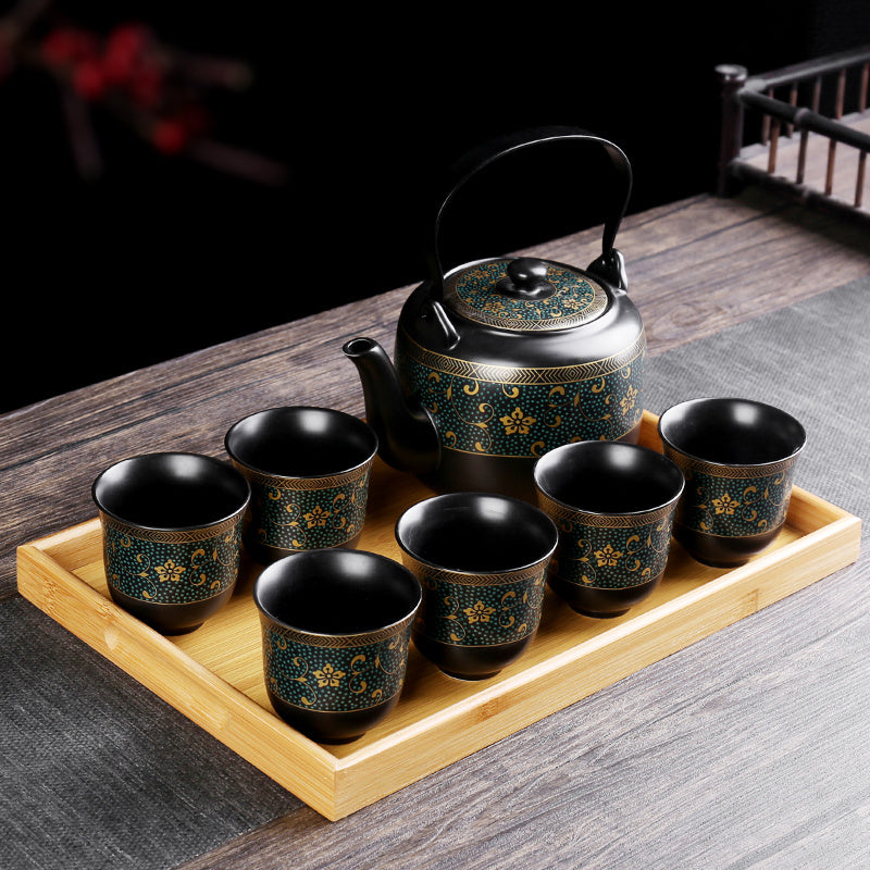 Chinese Retro Kung Fu Tea Cup Set