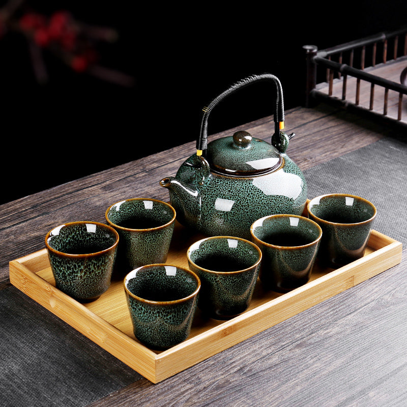 Chinese Retro Kung Fu Tea Cup Set