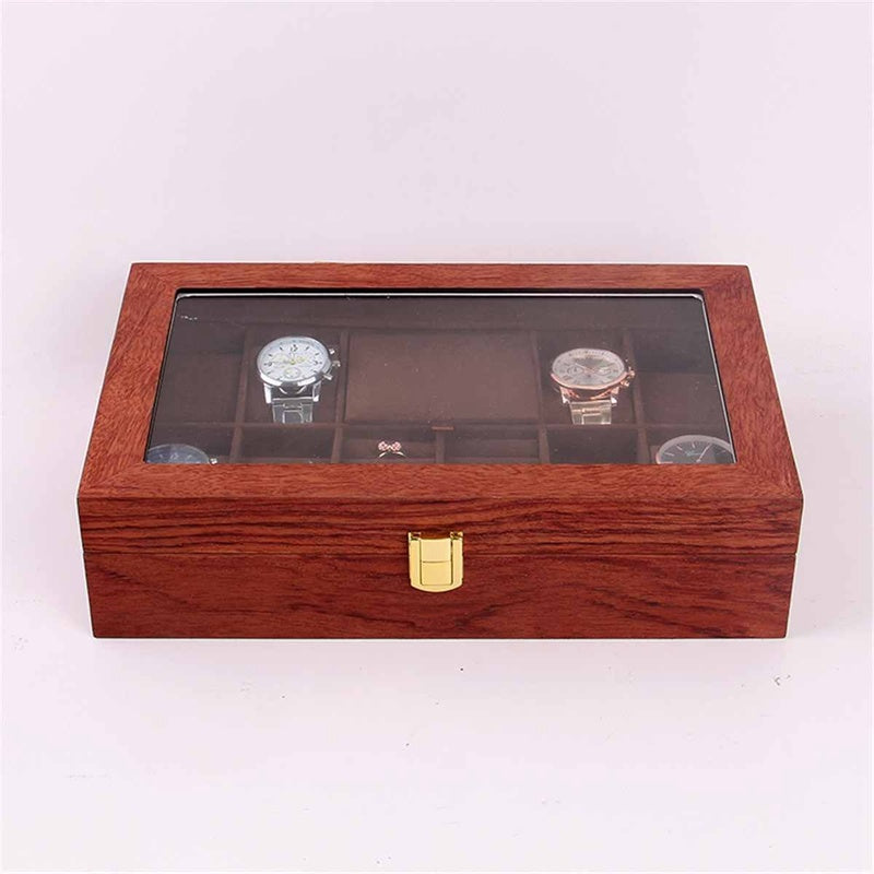 Retro Wooden Jewellery Watch Box Display Box
