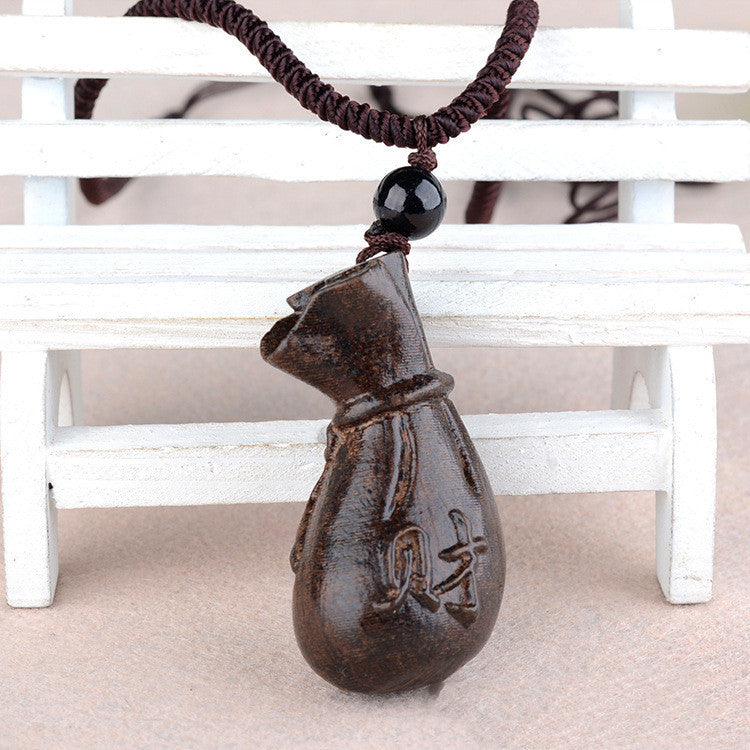 money wood necklace