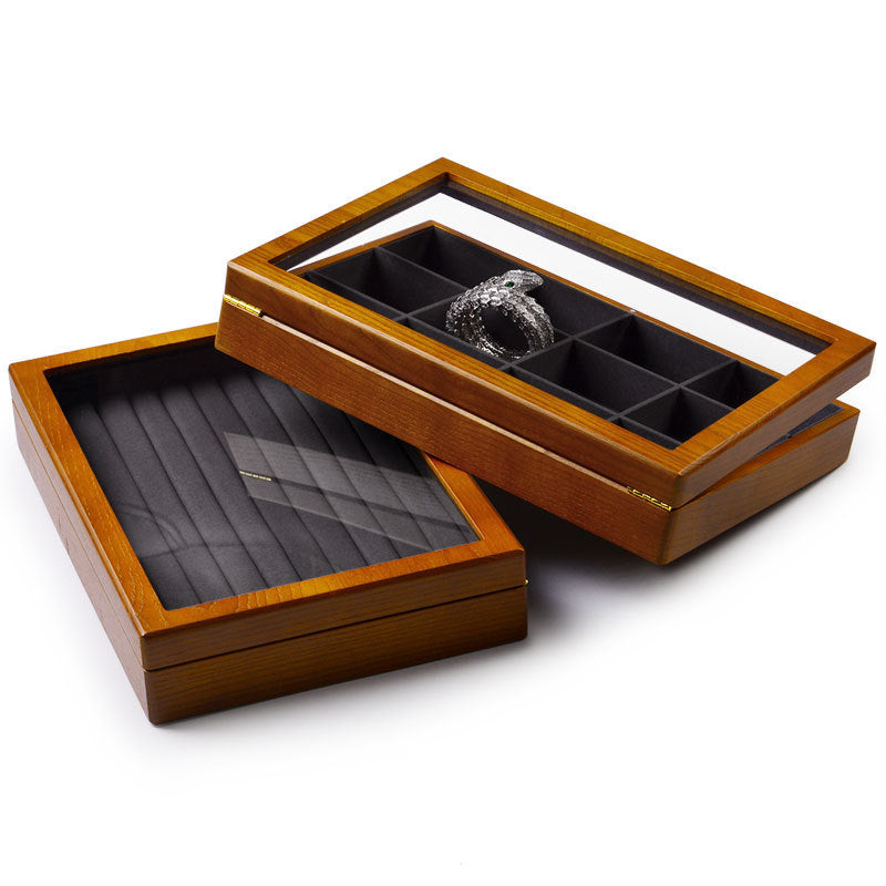Slim Design Wooden Jewellery Box