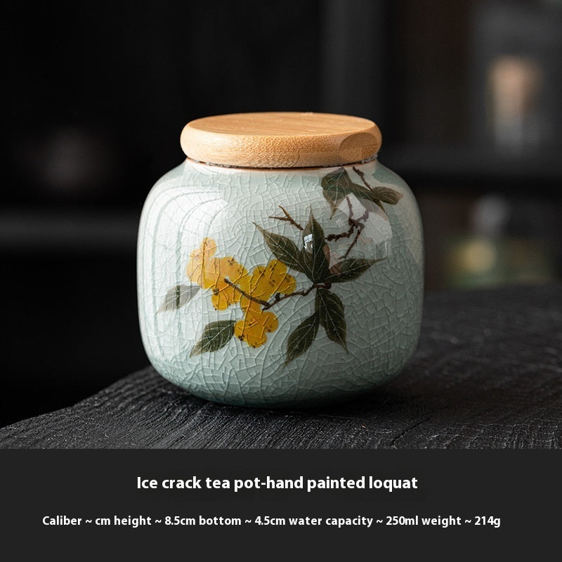 Mini Chinese Ceramic Tea Container