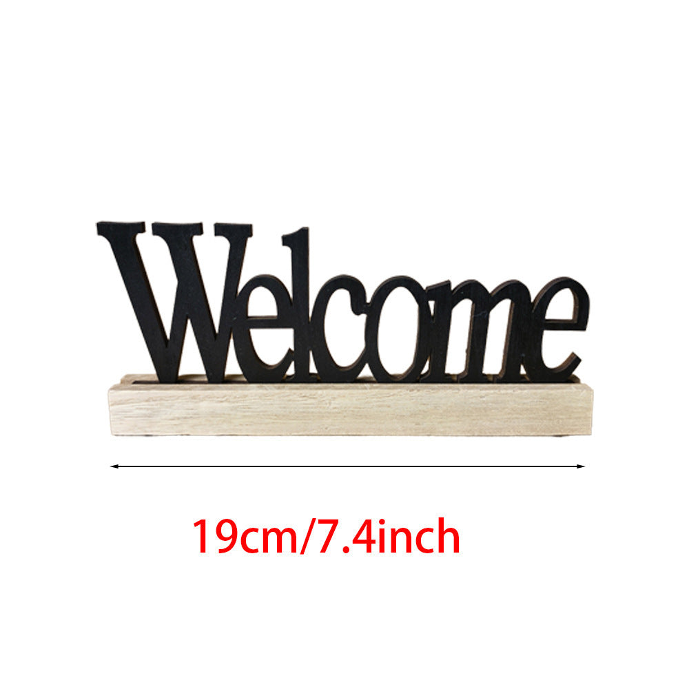 Wooden Decorative Hollow Letters