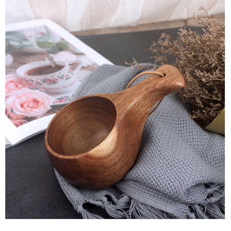 Wooden Carved Cup
