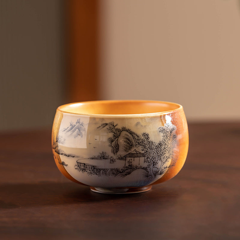 Single Large Ceramic Tea Cup