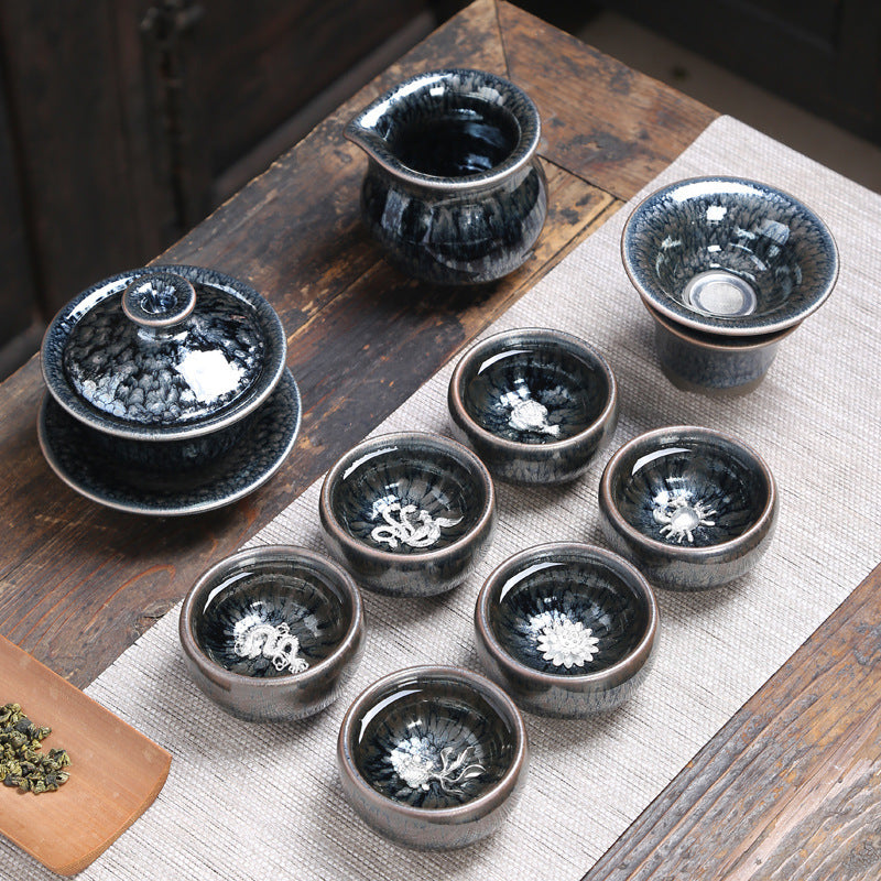 Jianzhan Kung Fu Tea Cup Set