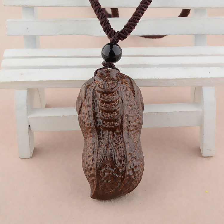 money wood necklace