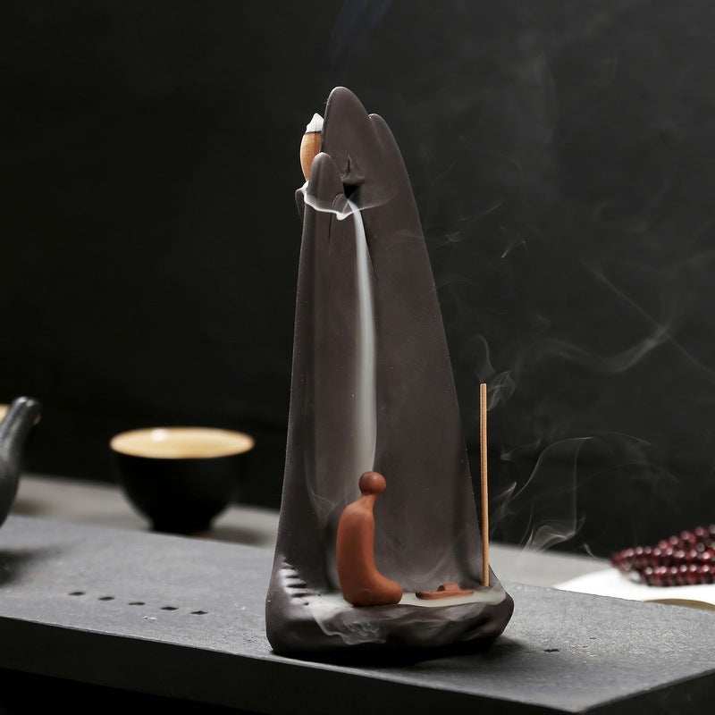 Backflow incense burner holder