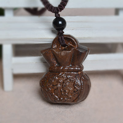 joy wood necklace