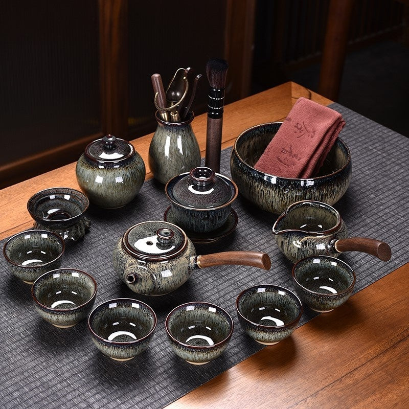Jun Kiln 鈞窯 Kung Fu Tea Set