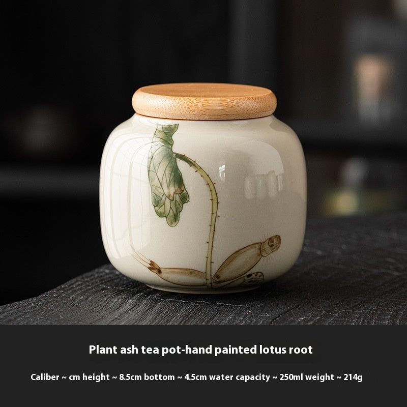 Mini Chinese Ceramic Tea Container