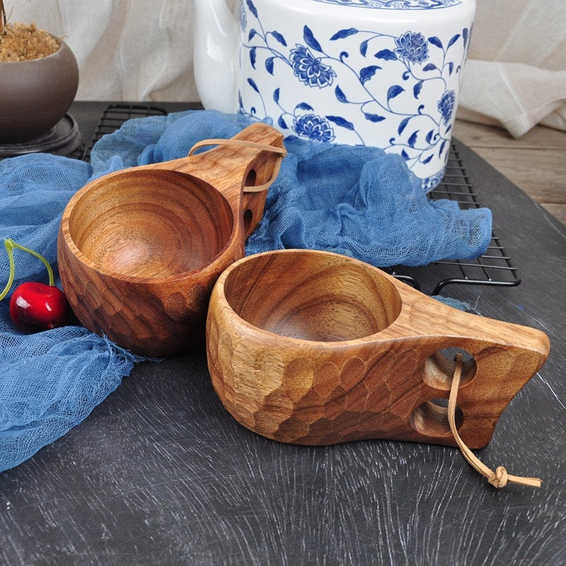 Wooden Carved Cup
