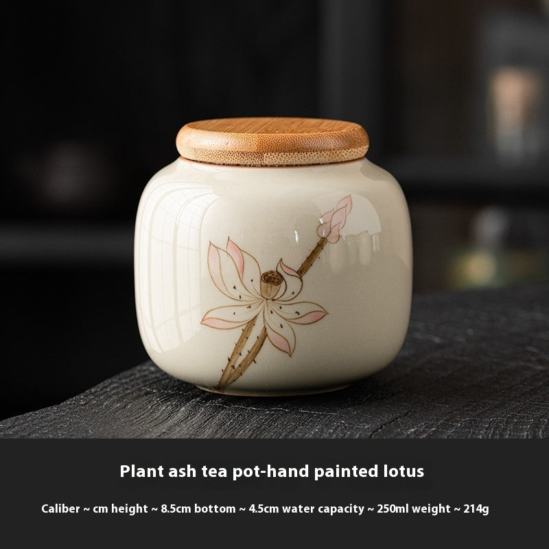 Mini Chinese Ceramic Tea Container