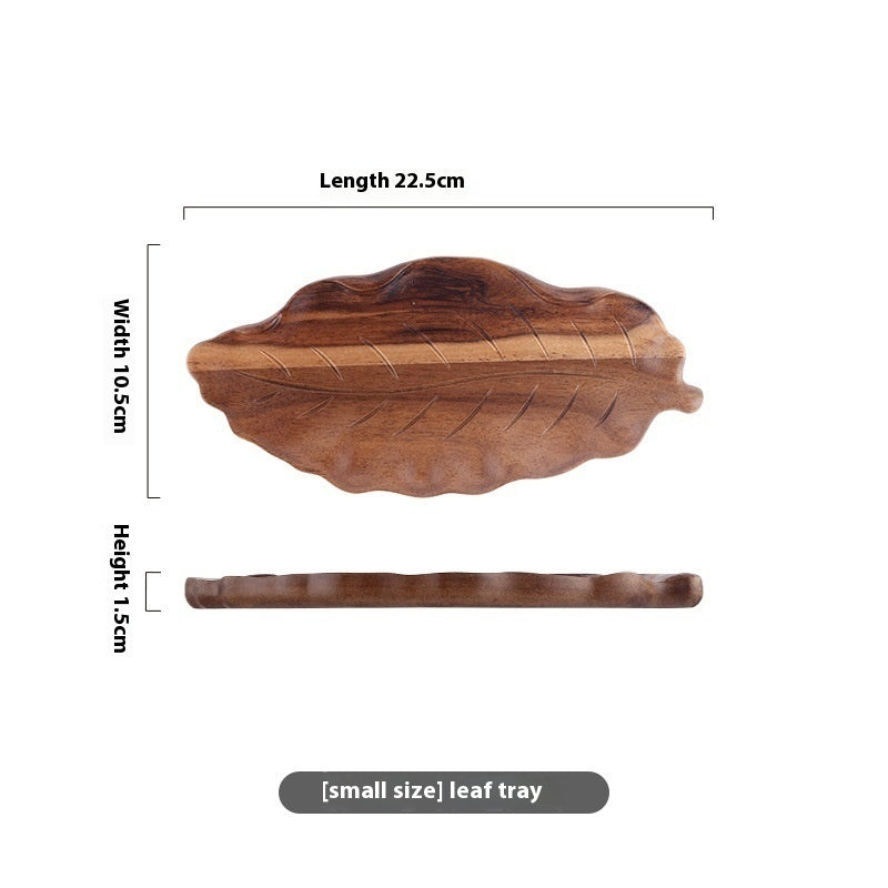 Leaf Tray Acacia Plate