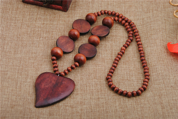 Wooden Jewelry Pendant