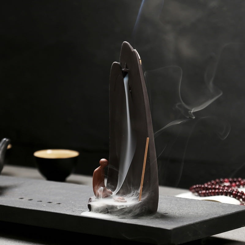 Backflow incense burner holder
