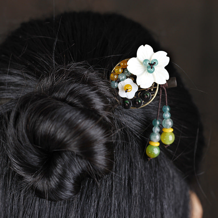 Wood Classical Hair Clasp Stick