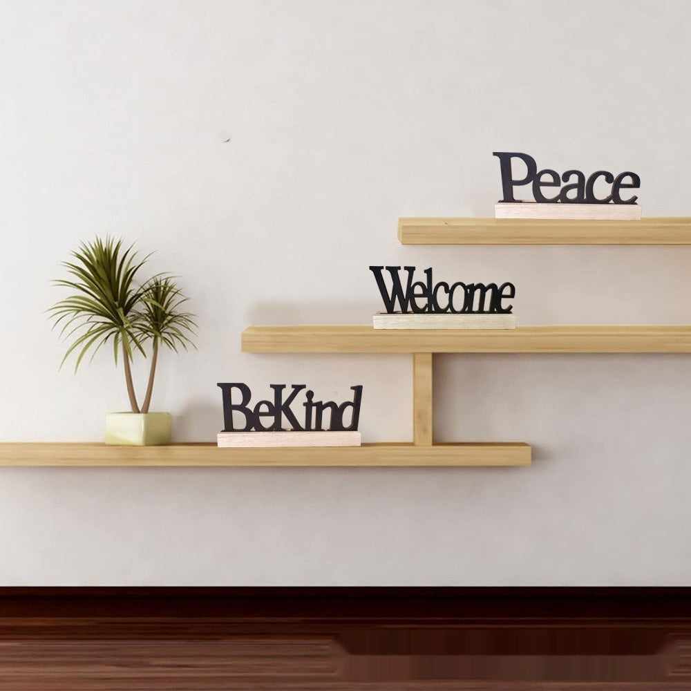 Wooden Decorative Hollow Letters