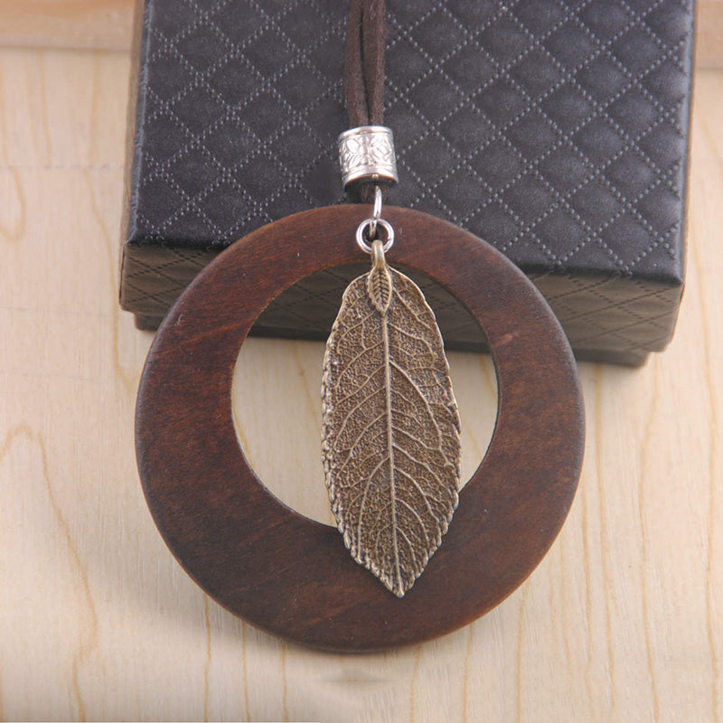 Wooden Jewelry Pendant