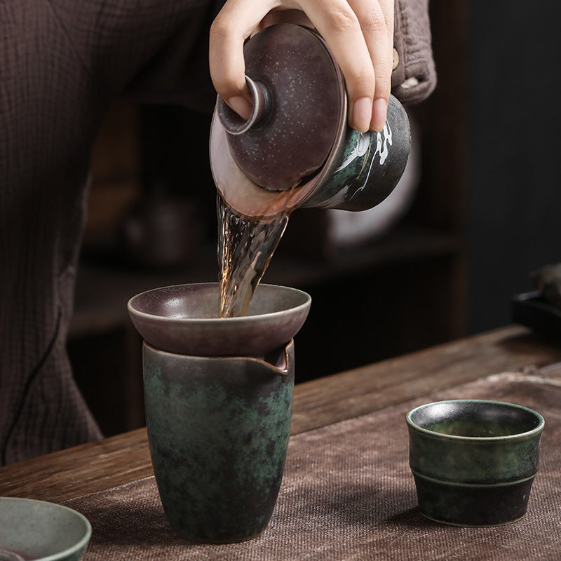 Chinese Crane Kung Fu Tea Set