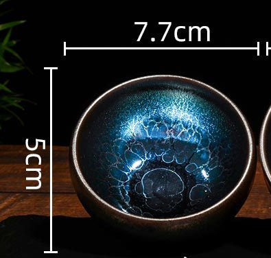 Jian Zhan Blue Lotus Tea Cup