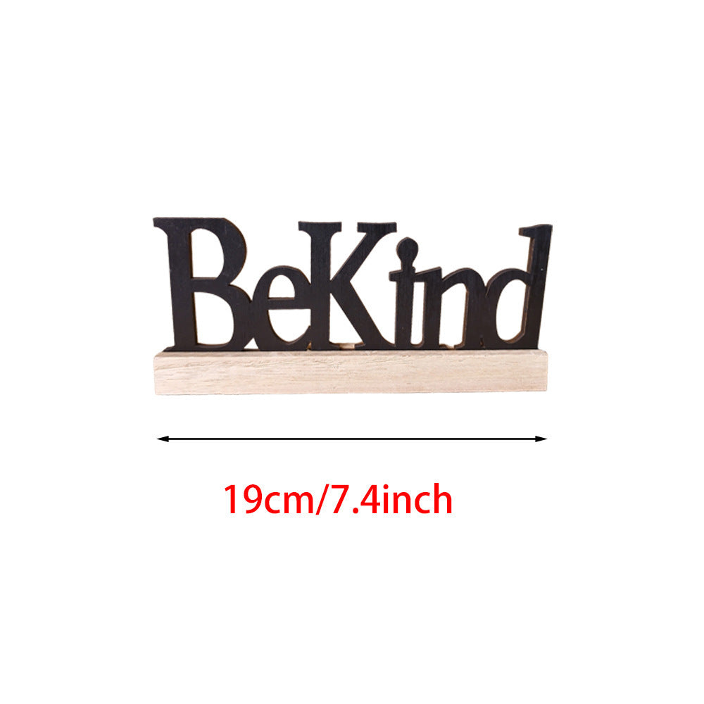 Wooden Decorative Hollow Letters