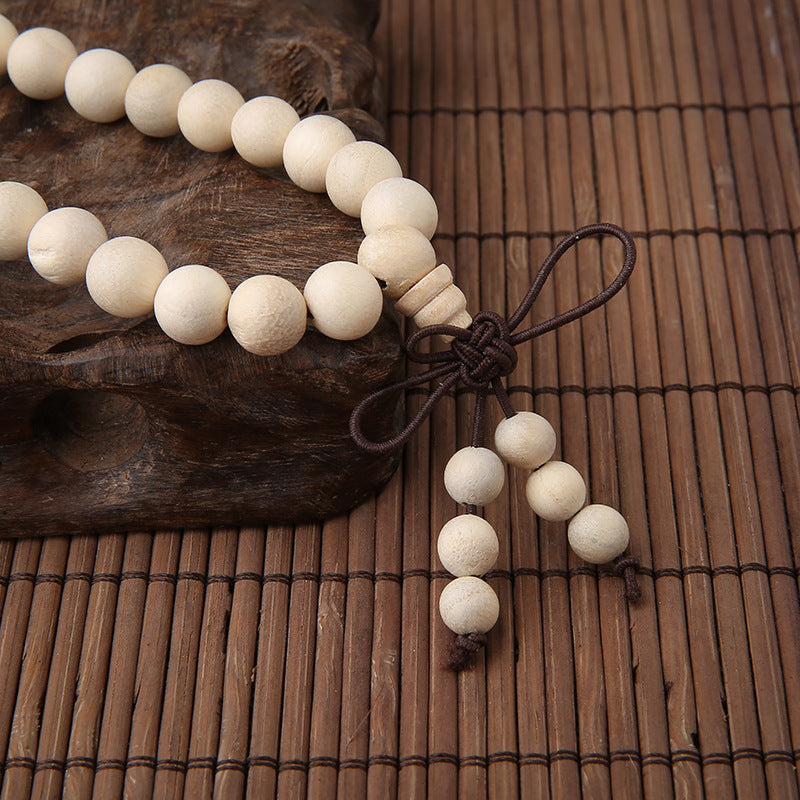 white 108 Buddha Beads Bracelet