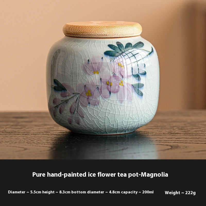 Mini Chinese Ceramic Tea Container