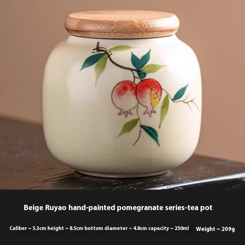 Mini Chinese Ceramic Tea Container