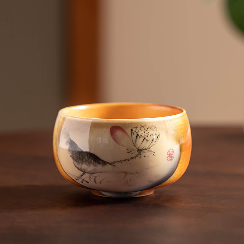 Single Large Ceramic Tea Cup