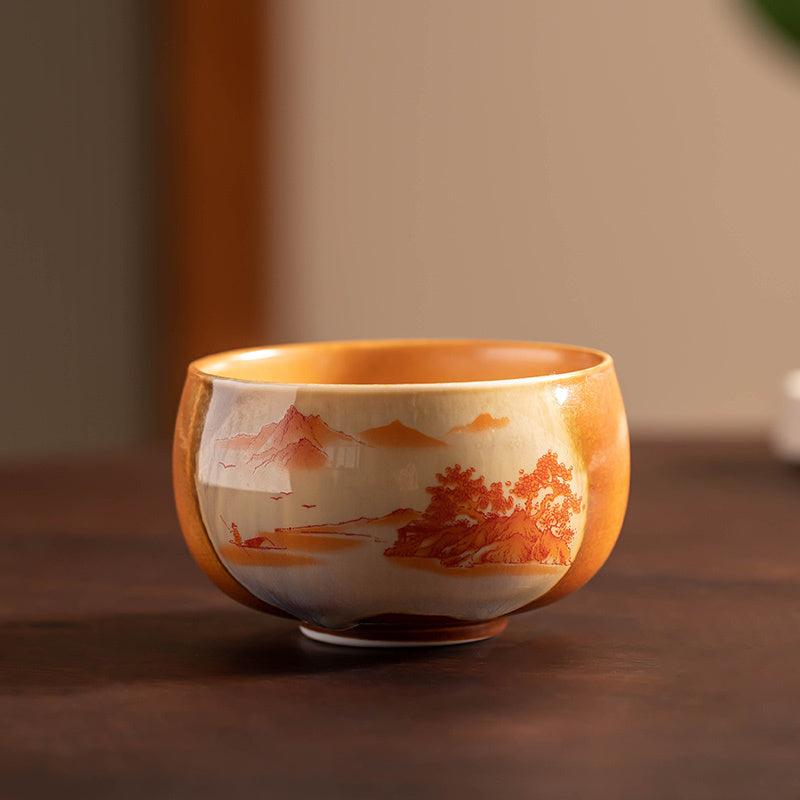 Single Large Ceramic Tea Cup