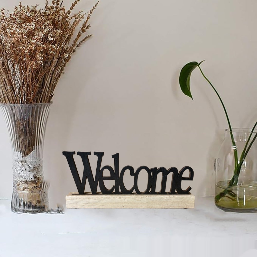 Wooden Decorative Hollow Letters