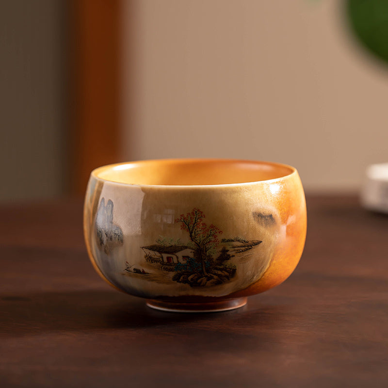 Single Large Ceramic Tea Cup