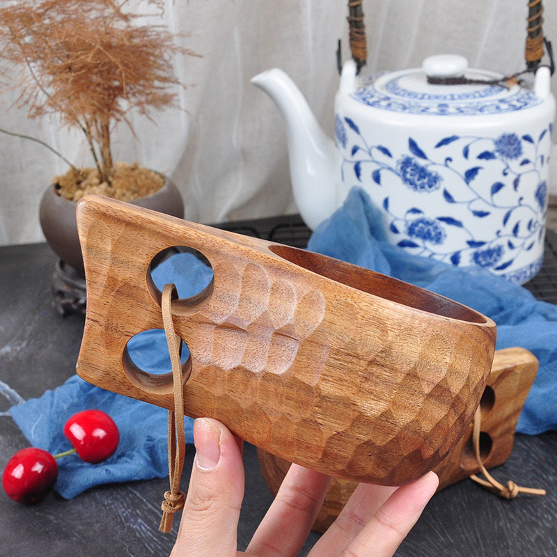 Wooden Carved Cup
