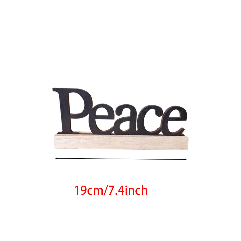 Wooden Decorative Hollow Letters