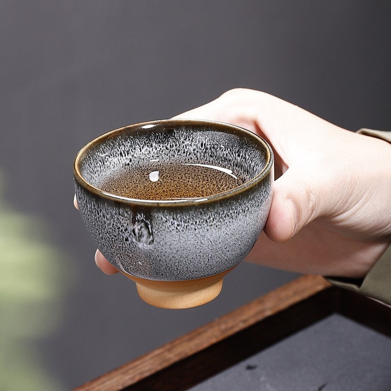 Kiln Change Ceramic Kung Fu Tea cup