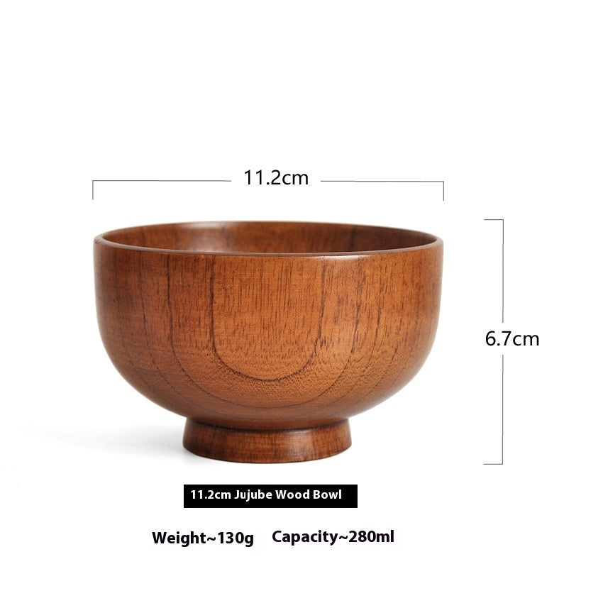 Solid Wood Bowl