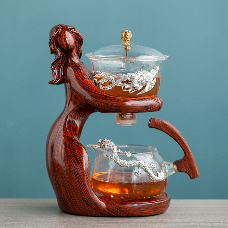 Maid Semi-automatic Tea Set Tea ware