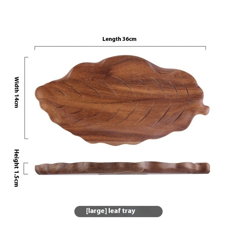 Leaf Tray Acacia Plate