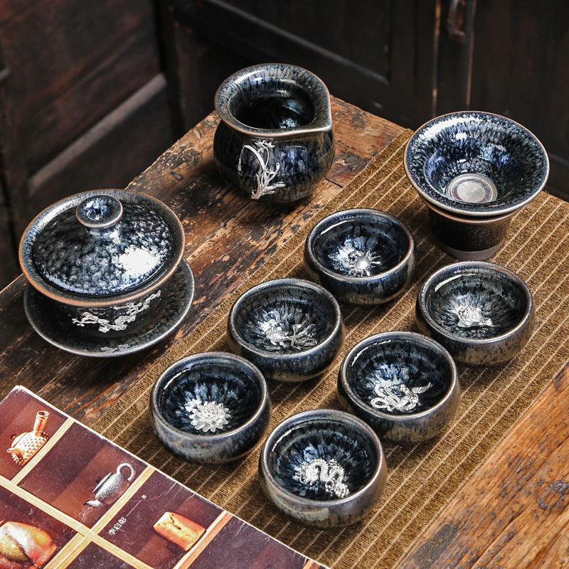 Jianzhan Kung Fu Tea Cup Set